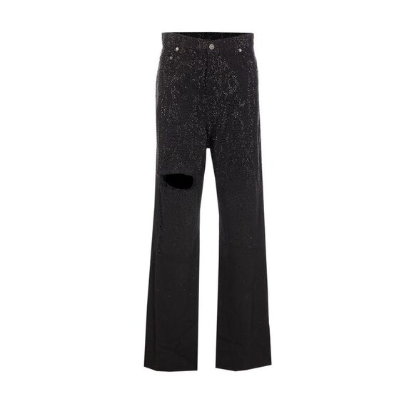 Golden Goose Women Kim Crystals Degrade' Jeans